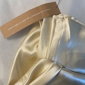 Reformation Layla Silk Skirt